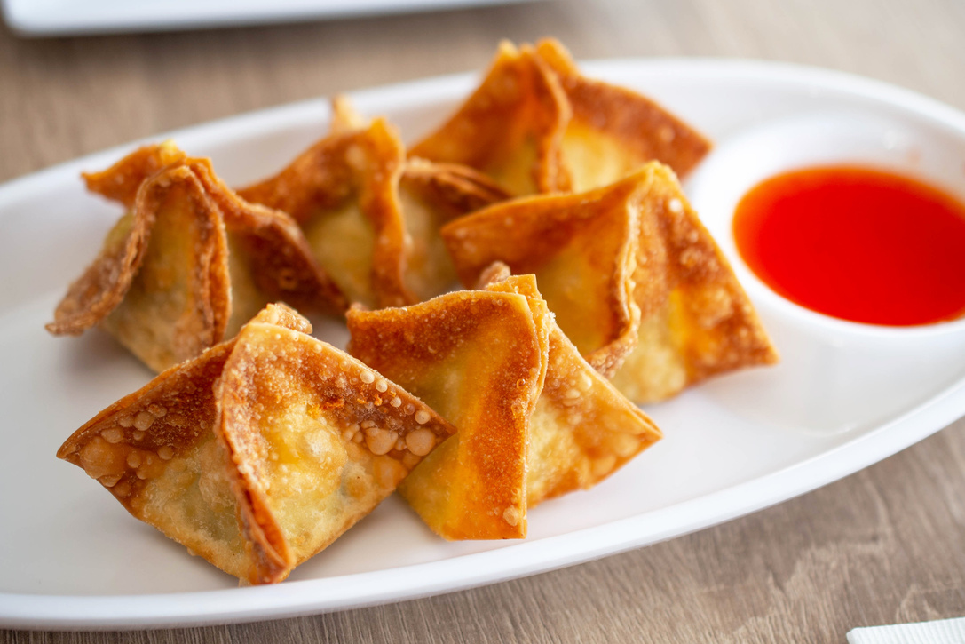 Crispy Cream Cheese Wontons.